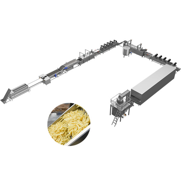 Линия по производству замороженного картофеля фри